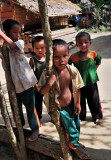 Hmong boys in Lathan village