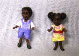 African American Boy and Girl