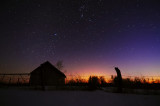 Starry Night with Twilight Glow