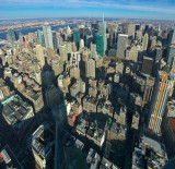 NYC from Empire State Building (looking nw)
