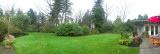 Lower Lawn from patio -  Feb.