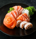 Salmon Sashimi 1