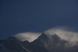 Everest, Lhotse and star trails