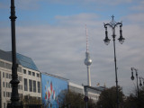Berliner Fernsehturm, from Unter den Linden