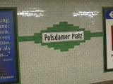 Potsdamer Platz, U Bahn Station