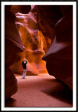Photographer In Upper Antelope Canyon