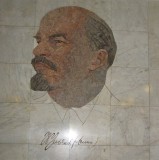 Lenin in  Moscow Subway.