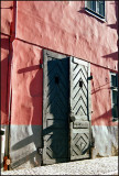 Vecriga doors in sunset light