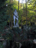 Statue of Neptune in the large park