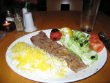 Grilled lamb at Sadaf (Persian restaurant)