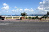 View of sea from the restaurant