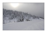 Paysage de neige Monts Valins