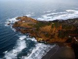Yaquina Head and lighthouse