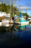 calmness on pier