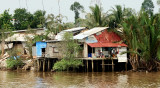 home along the Mekong River
