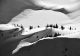 upper lakes at Three Fingers