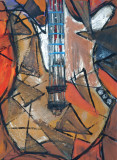 Painting: Electric Guitar.