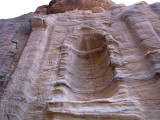 These eroded niches once had sculptures (usually of gods)