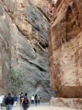 Exiting the Siq soon