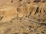 A view of Queen Hatshepsut temple