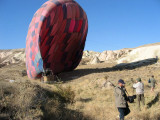 Collapsing the balloon