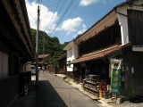 Old streetscape in Ōmori