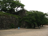 Stone foundations of the former donjon