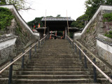 Steps up to the Matsuura Historical Museum