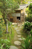 Path leading to Chishi-an teahouse, Garyū Sansō