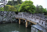 Bridge and moat of former Tokushima-jō