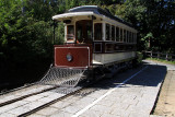 Meiji-period streetcar from Kyōto