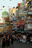 The backpackers mecca of Khao San Rd.