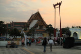 Dusk over Wat Suthat