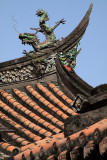 Roof detail, Yinshan Temple