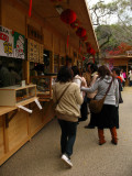 Food stall in the tourist center