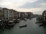 Greying skies over the Grand Canal