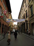 The main drag on the south bank: Corso Italia