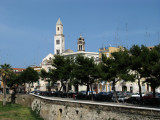 Church bell tower from the castle