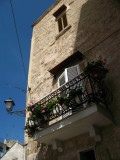 Private balcony on the edge of Barivecchia
