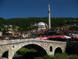 Stone Bridge with Sinan Pasha Mosque