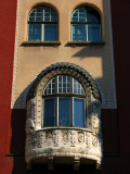 Art Nouveau balcony on the Town Hall