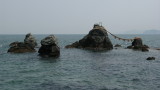 The wedded rocks of Meoto-iwa