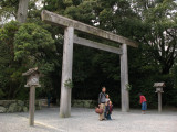 Daiichi torii at entrance to Gegū