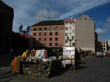 Small souvenir market on Skārņu iela