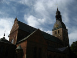 Shaded side of Rīgas Doms (Dome Cathedral)