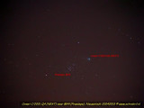 Comet Neat near Praesepe