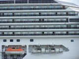 Cruise ship close-up