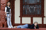 Rotorua with Chantelle and girls - 2009