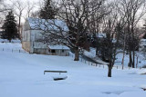 Old Barn in Winter