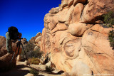 Fine Art Photographer at Work, Joshua Tree N.P., California